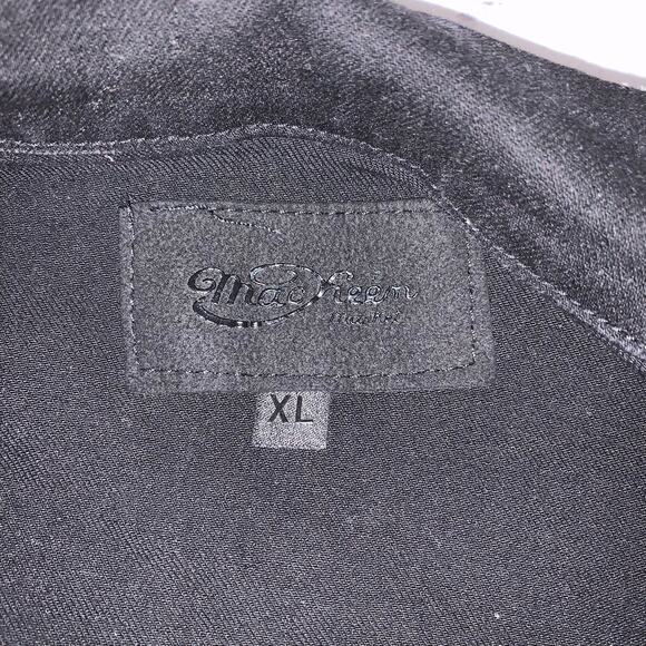 Mac Keen Destroy ADULTS ONLY Graffiti Men's Denim Jacket Size X-Large - Picture 3 of 9